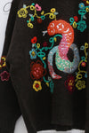 YANYAN KNITS 24 Autumn and Winter Snake Sweater YYK-YYW23-2032-ZONG Brown